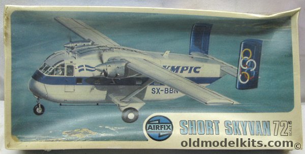 Airfix 1/72 Short Skyvan NASA-Austrian-Olympic Airlines, 04018-3 plastic model kit